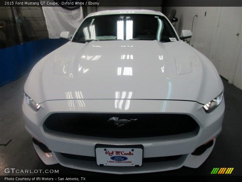 Oxford White / Ebony 2015 Ford Mustang GT Coupe