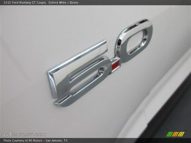 Oxford White / Ebony 2015 Ford Mustang GT Coupe