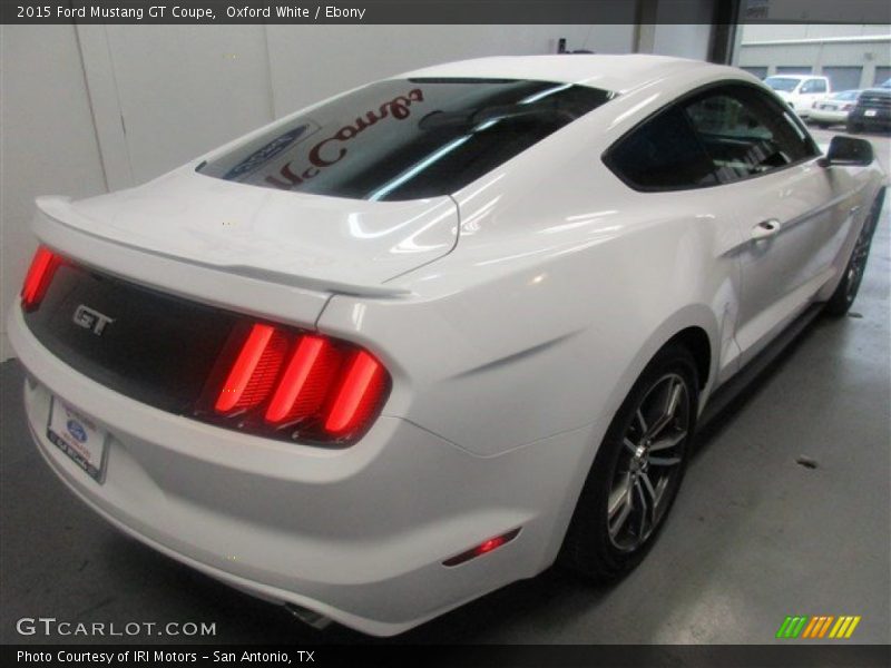 Oxford White / Ebony 2015 Ford Mustang GT Coupe