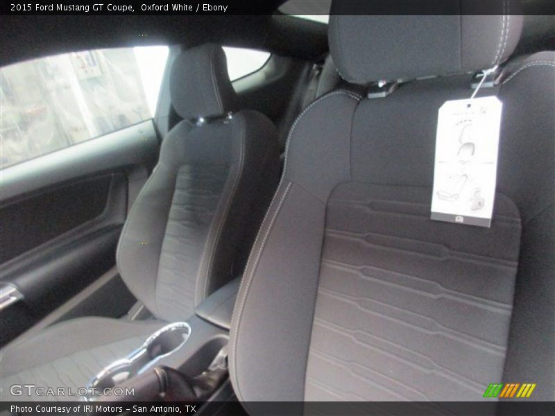 Oxford White / Ebony 2015 Ford Mustang GT Coupe