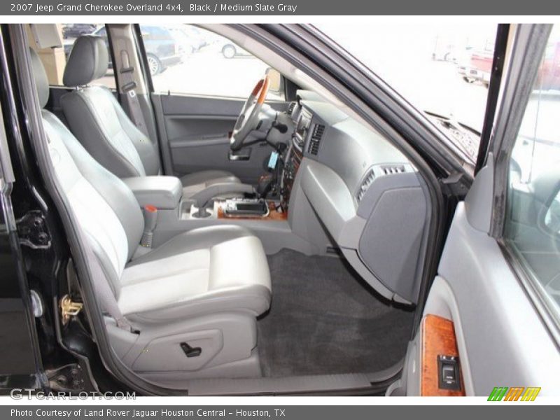 Black / Medium Slate Gray 2007 Jeep Grand Cherokee Overland 4x4