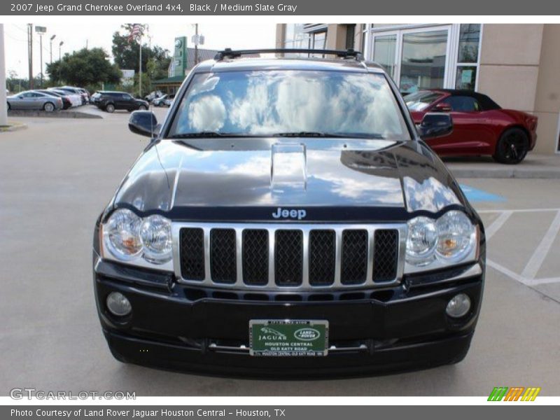 Black / Medium Slate Gray 2007 Jeep Grand Cherokee Overland 4x4