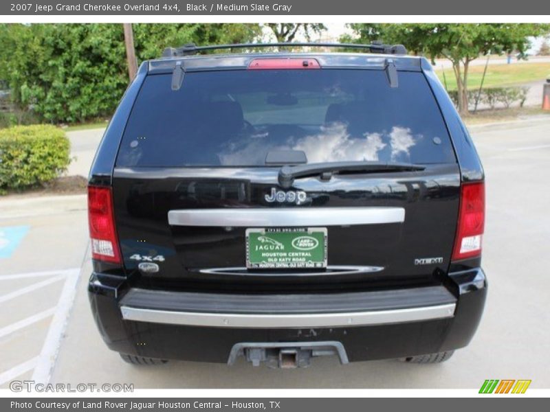 Black / Medium Slate Gray 2007 Jeep Grand Cherokee Overland 4x4