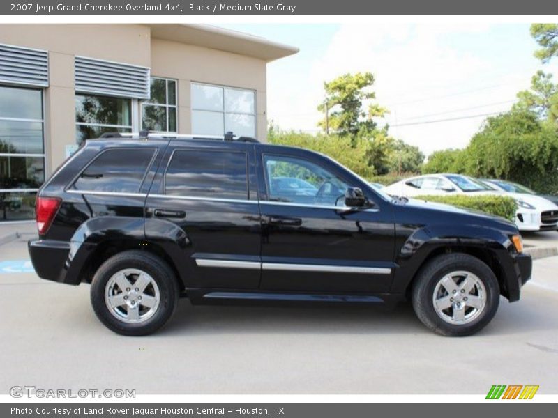 Black / Medium Slate Gray 2007 Jeep Grand Cherokee Overland 4x4