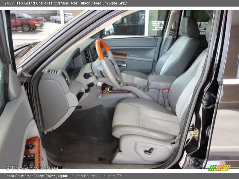 Black / Medium Slate Gray 2007 Jeep Grand Cherokee Overland 4x4