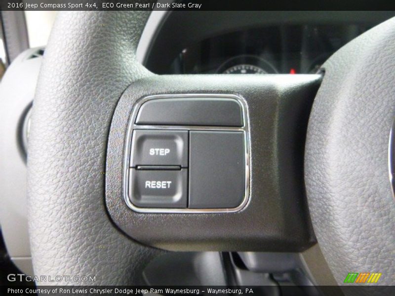 Controls of 2016 Compass Sport 4x4