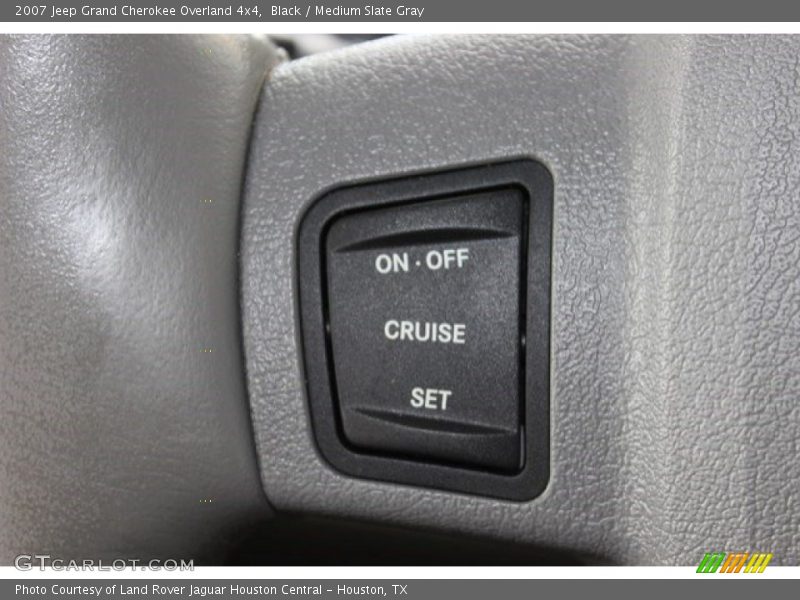 Black / Medium Slate Gray 2007 Jeep Grand Cherokee Overland 4x4