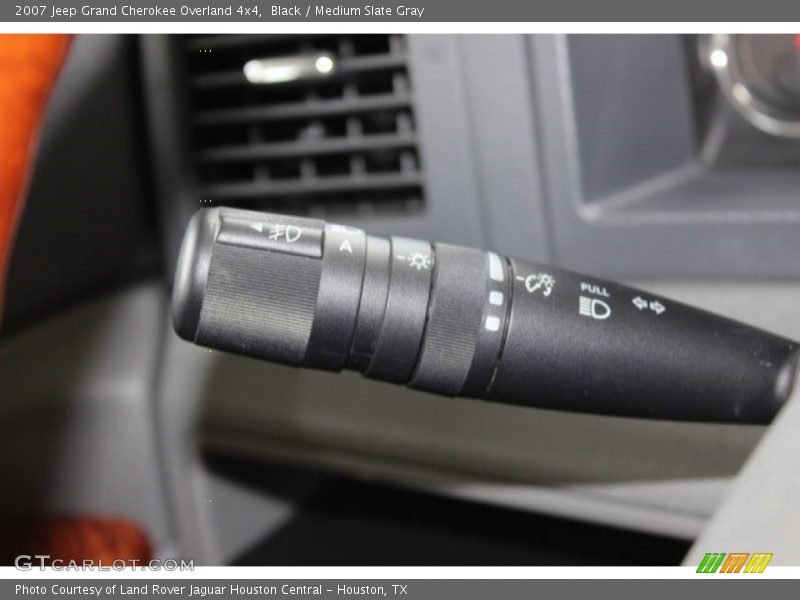 Black / Medium Slate Gray 2007 Jeep Grand Cherokee Overland 4x4