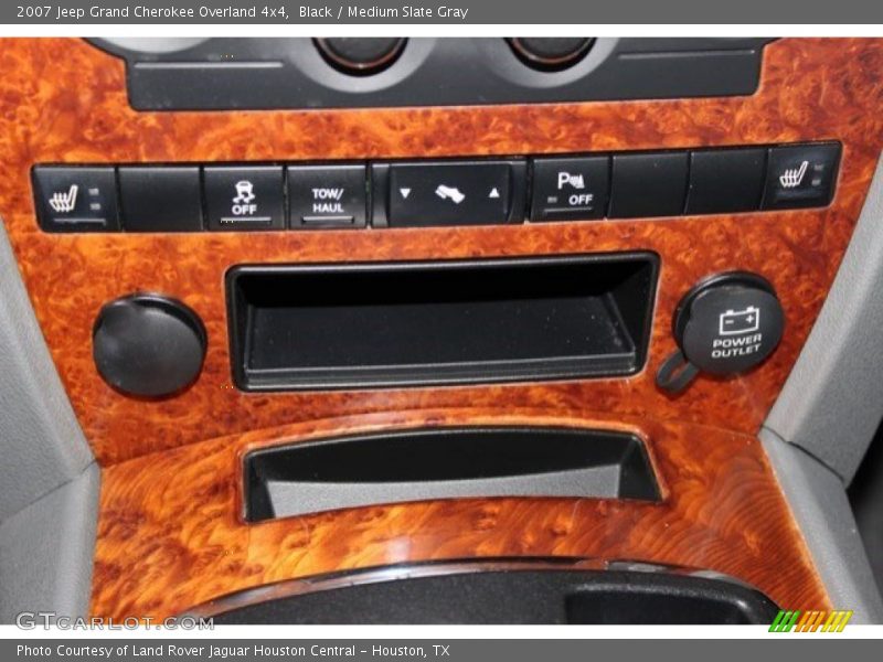 Black / Medium Slate Gray 2007 Jeep Grand Cherokee Overland 4x4