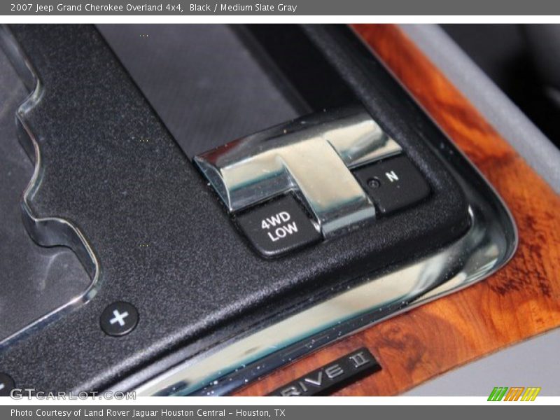Black / Medium Slate Gray 2007 Jeep Grand Cherokee Overland 4x4