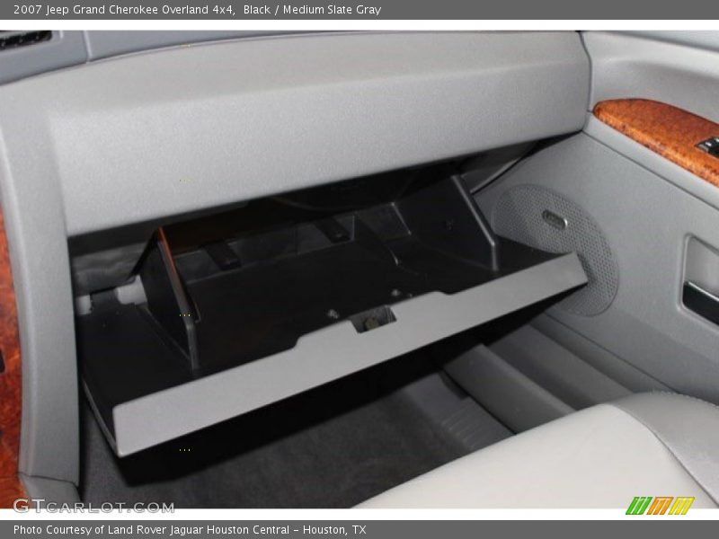 Black / Medium Slate Gray 2007 Jeep Grand Cherokee Overland 4x4