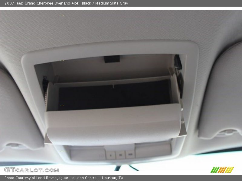 Black / Medium Slate Gray 2007 Jeep Grand Cherokee Overland 4x4