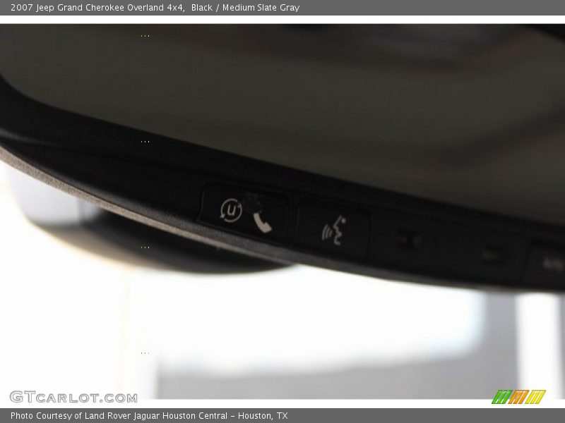 Black / Medium Slate Gray 2007 Jeep Grand Cherokee Overland 4x4