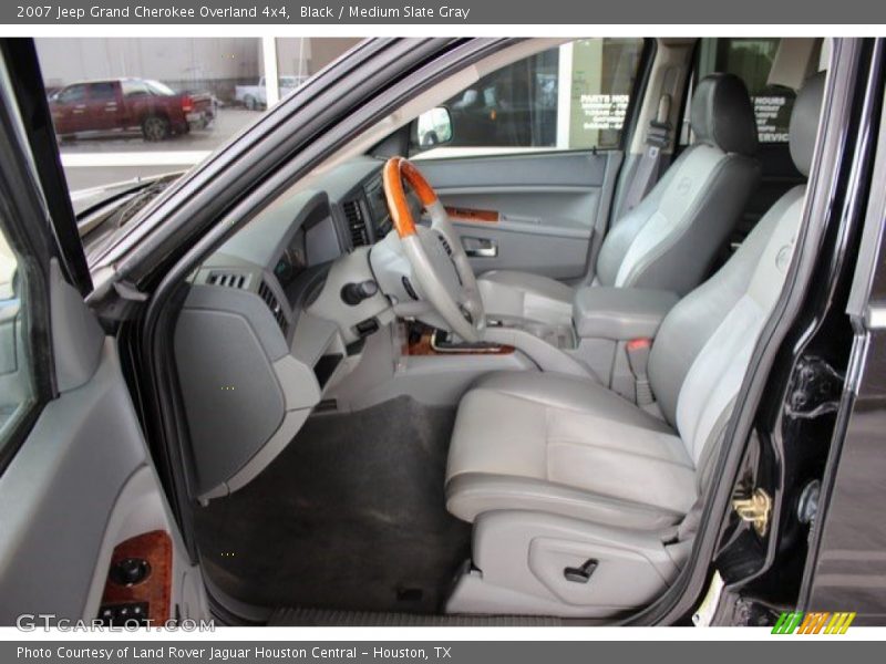 Black / Medium Slate Gray 2007 Jeep Grand Cherokee Overland 4x4