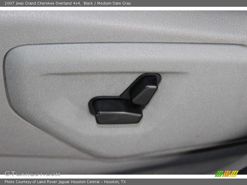Black / Medium Slate Gray 2007 Jeep Grand Cherokee Overland 4x4
