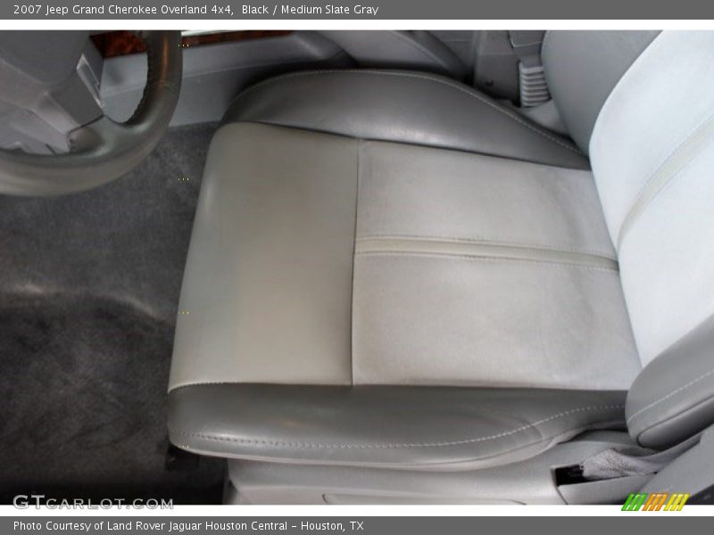 Black / Medium Slate Gray 2007 Jeep Grand Cherokee Overland 4x4