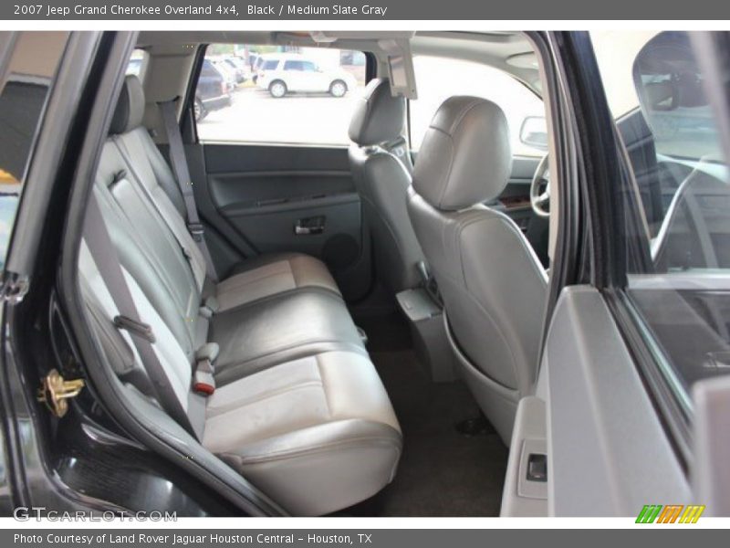 Black / Medium Slate Gray 2007 Jeep Grand Cherokee Overland 4x4