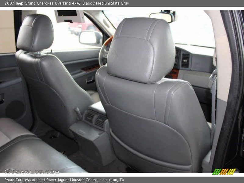 Black / Medium Slate Gray 2007 Jeep Grand Cherokee Overland 4x4