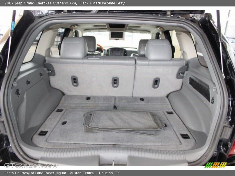 Black / Medium Slate Gray 2007 Jeep Grand Cherokee Overland 4x4