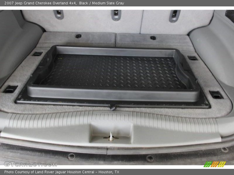 Black / Medium Slate Gray 2007 Jeep Grand Cherokee Overland 4x4