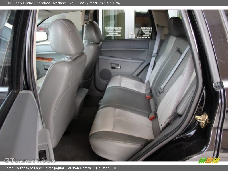 Black / Medium Slate Gray 2007 Jeep Grand Cherokee Overland 4x4