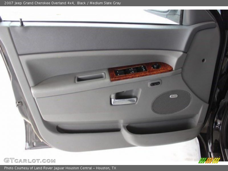 Black / Medium Slate Gray 2007 Jeep Grand Cherokee Overland 4x4