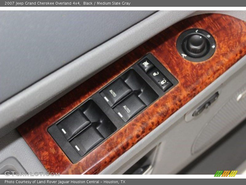 Black / Medium Slate Gray 2007 Jeep Grand Cherokee Overland 4x4