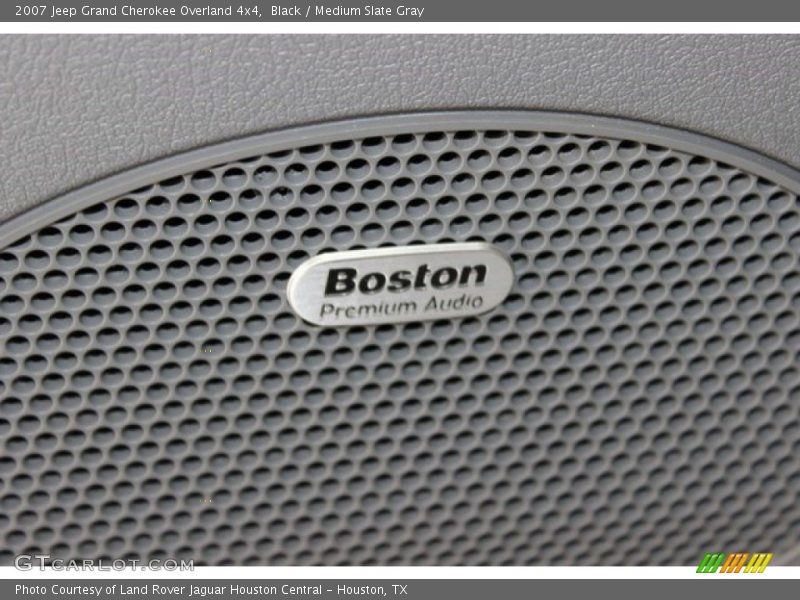 Black / Medium Slate Gray 2007 Jeep Grand Cherokee Overland 4x4