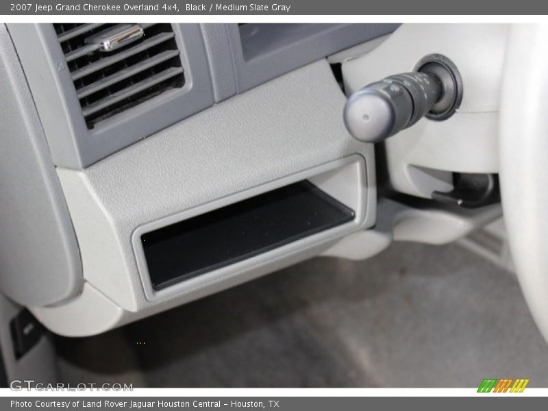 Black / Medium Slate Gray 2007 Jeep Grand Cherokee Overland 4x4