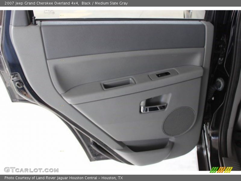 Black / Medium Slate Gray 2007 Jeep Grand Cherokee Overland 4x4