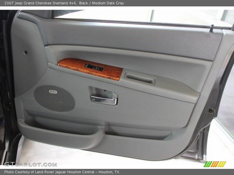 Black / Medium Slate Gray 2007 Jeep Grand Cherokee Overland 4x4