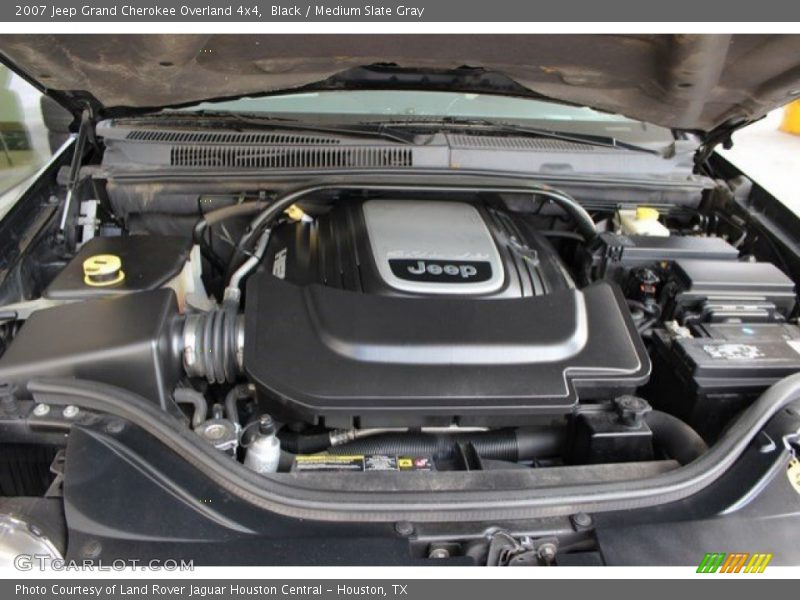 Black / Medium Slate Gray 2007 Jeep Grand Cherokee Overland 4x4