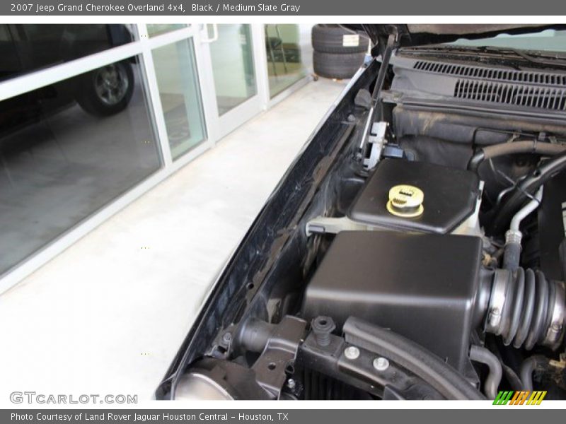 Black / Medium Slate Gray 2007 Jeep Grand Cherokee Overland 4x4
