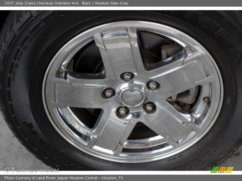 Black / Medium Slate Gray 2007 Jeep Grand Cherokee Overland 4x4