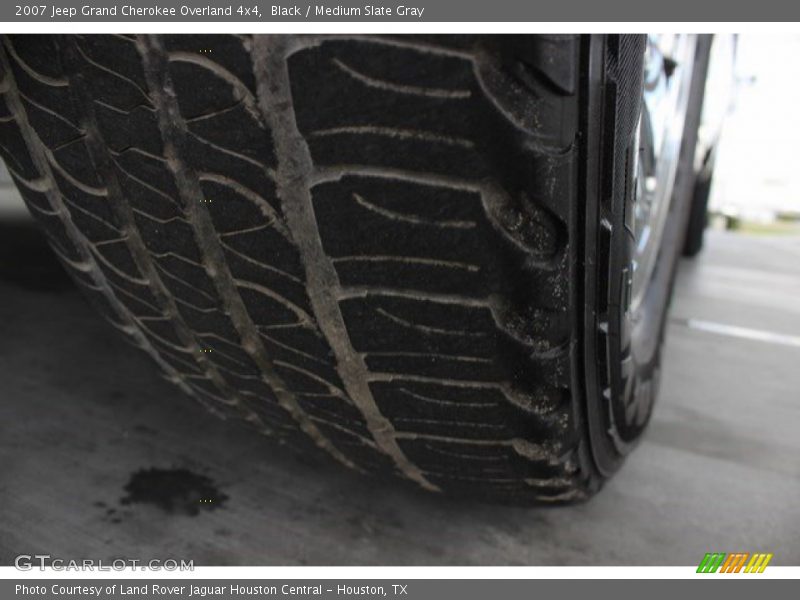 Black / Medium Slate Gray 2007 Jeep Grand Cherokee Overland 4x4