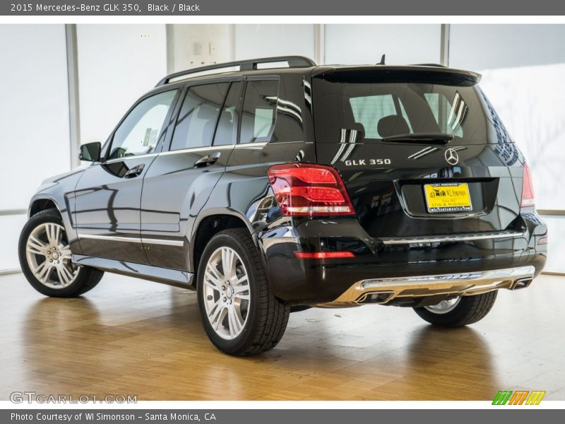 Black / Black 2015 Mercedes-Benz GLK 350