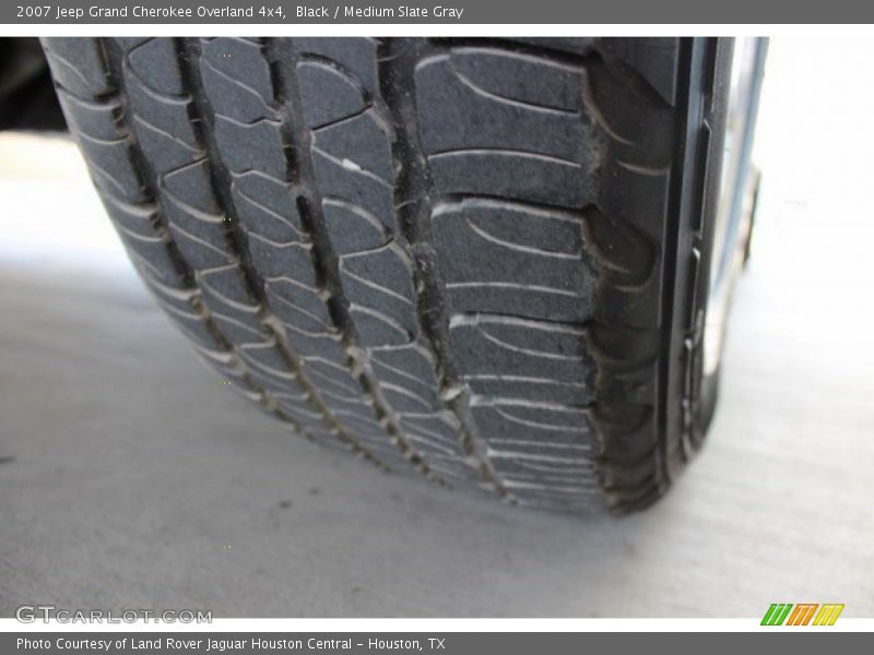 Black / Medium Slate Gray 2007 Jeep Grand Cherokee Overland 4x4