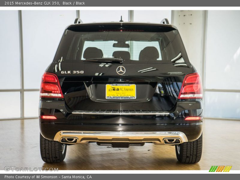 Black / Black 2015 Mercedes-Benz GLK 350