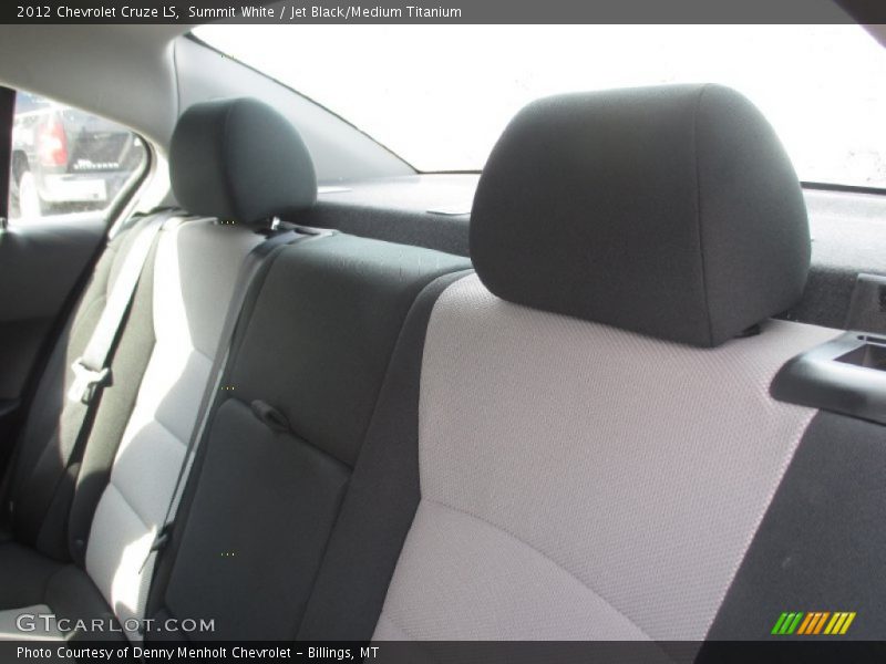 Summit White / Jet Black/Medium Titanium 2012 Chevrolet Cruze LS