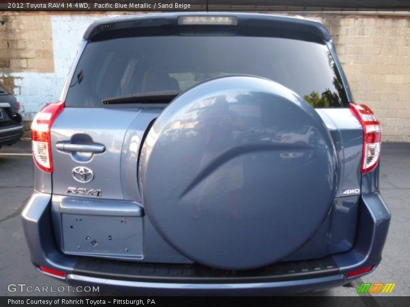 Pacific Blue Metallic / Sand Beige 2012 Toyota RAV4 I4 4WD