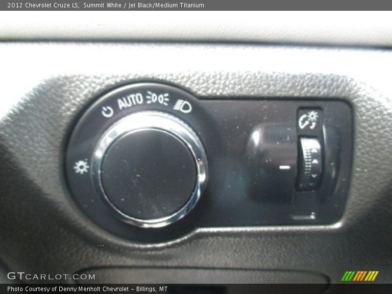 Summit White / Jet Black/Medium Titanium 2012 Chevrolet Cruze LS