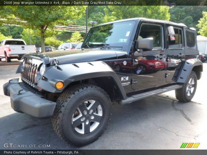 Front 3/4 View of 2008 Wrangler Unlimited X 4x4