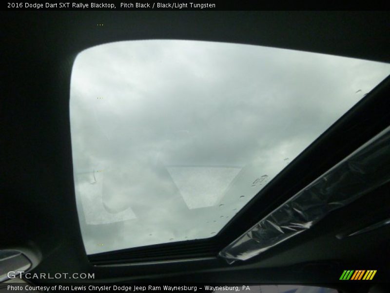 Pitch Black / Black/Light Tungsten 2016 Dodge Dart SXT Rallye Blacktop