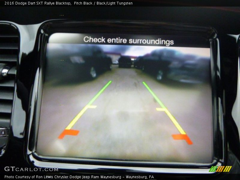 Pitch Black / Black/Light Tungsten 2016 Dodge Dart SXT Rallye Blacktop