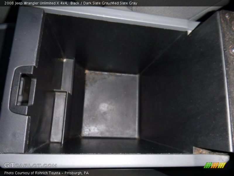 Black / Dark Slate Gray/Med Slate Gray 2008 Jeep Wrangler Unlimited X 4x4
