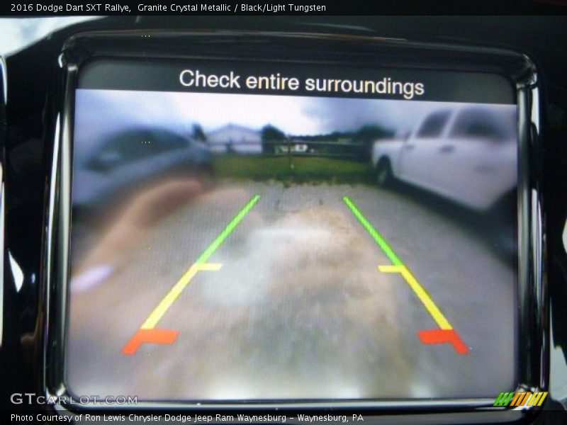 Granite Crystal Metallic / Black/Light Tungsten 2016 Dodge Dart SXT Rallye
