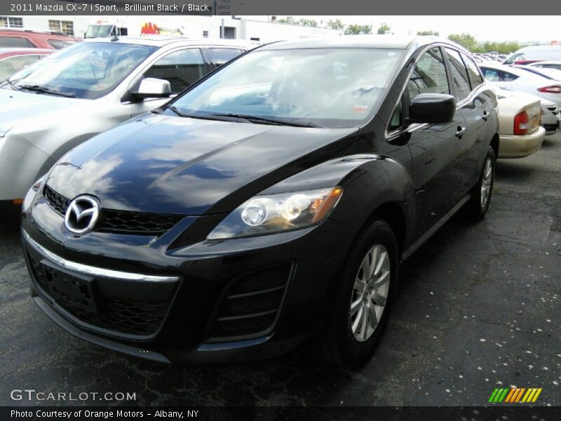 Brilliant Black / Black 2011 Mazda CX-7 i Sport