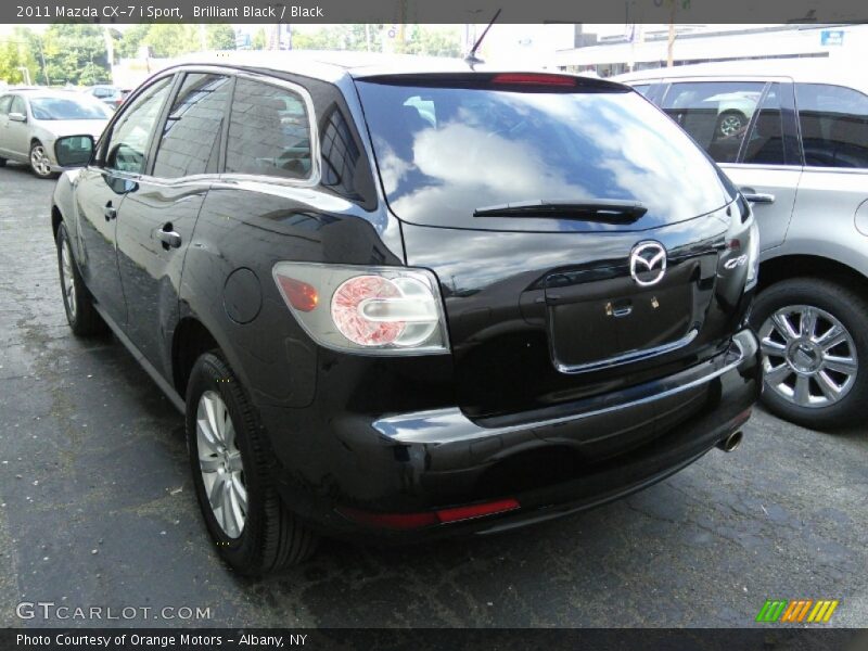 Brilliant Black / Black 2011 Mazda CX-7 i Sport