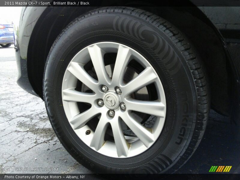 Brilliant Black / Black 2011 Mazda CX-7 i Sport