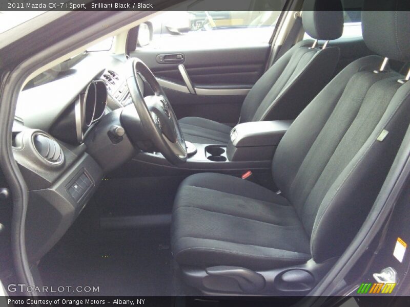 Brilliant Black / Black 2011 Mazda CX-7 i Sport